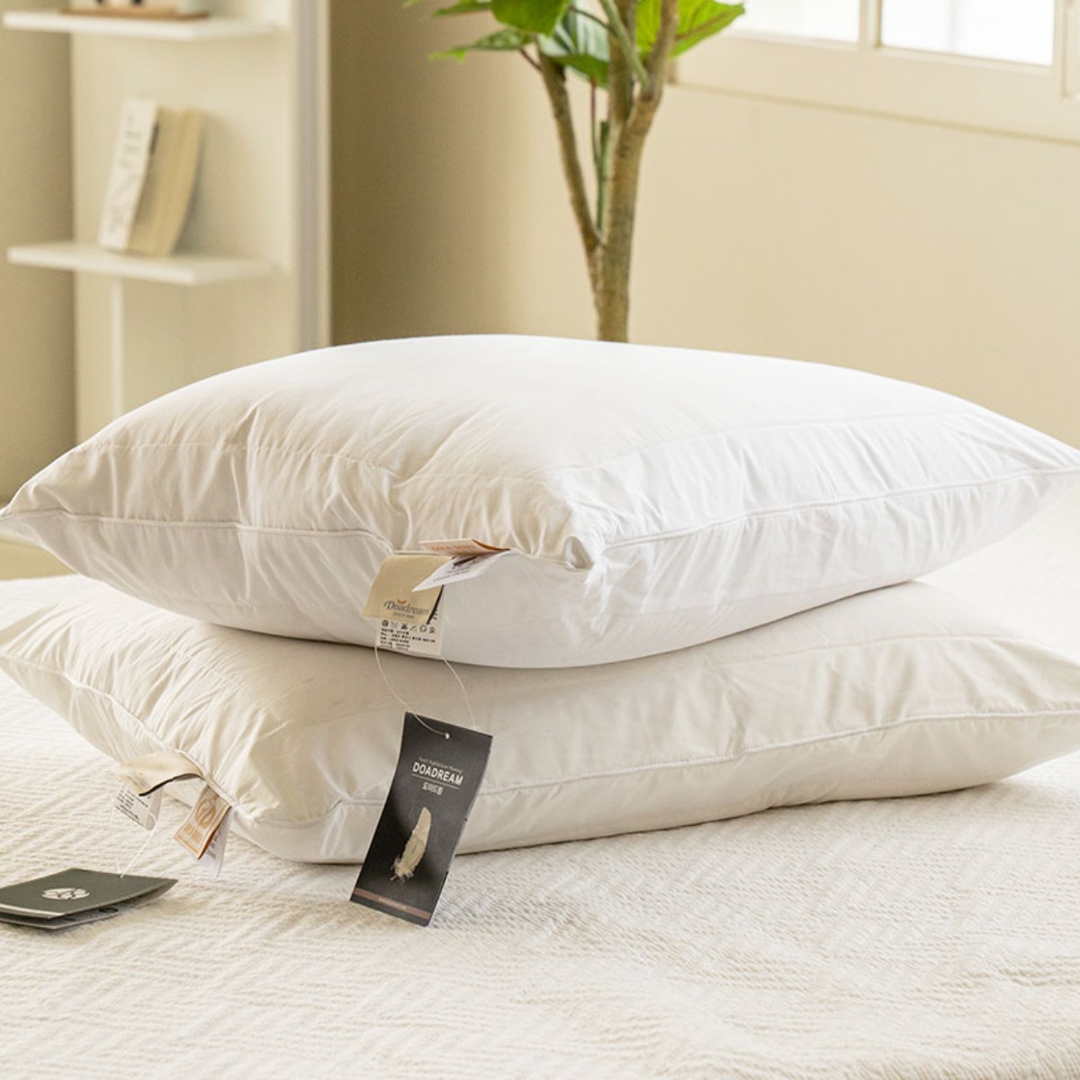 도아드림 거위털베개F, 화이트, 1개 26,900원