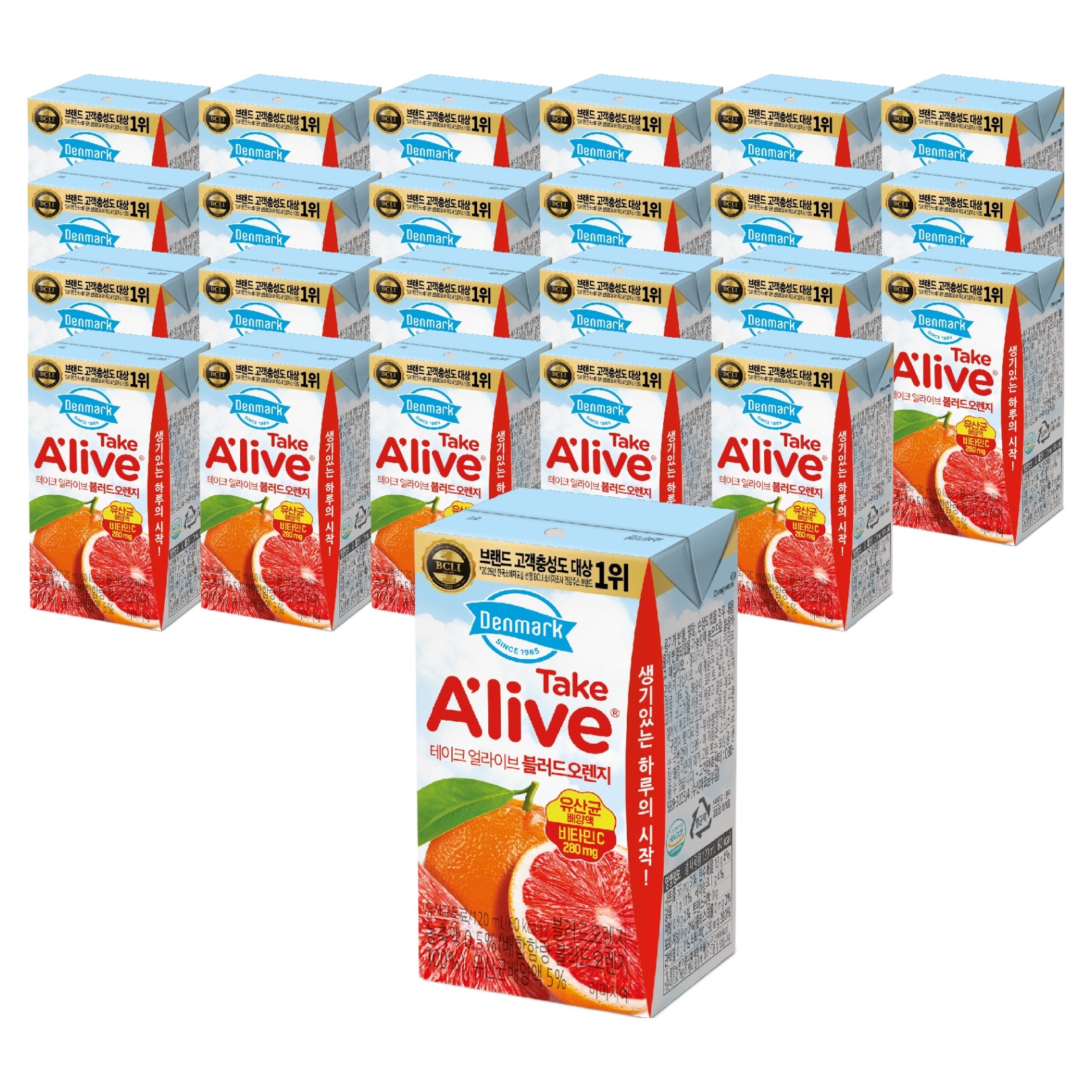 덴마크 테이크 얼라이브 블러드오렌지 주스 9,900원