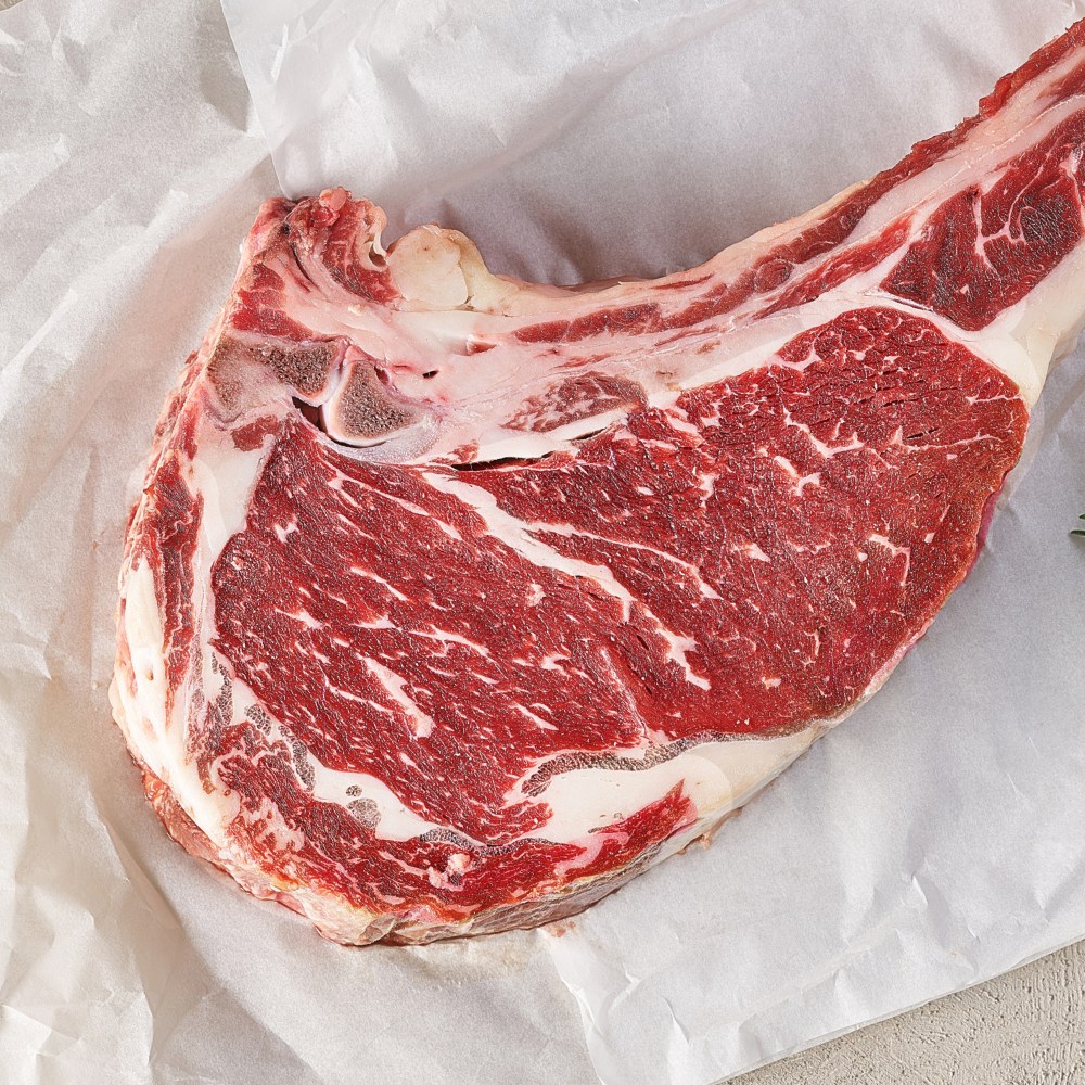 도담우 국내산 토마호크 소고기 프리미엄 스테이크 캠핑 BBQ (시즈닝+와사비+솔트 증정), 2개, 600g 99,000원