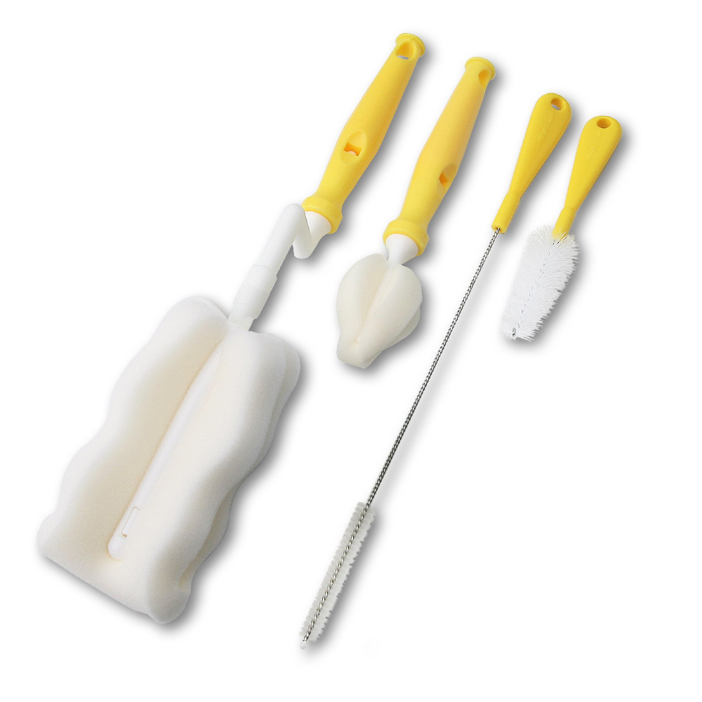 베이비베어 국내 제조 젖병솔 + 젖꼭지솔 + 빨대솔 + 다용도 브러쉬 벌크 세트 7,720원