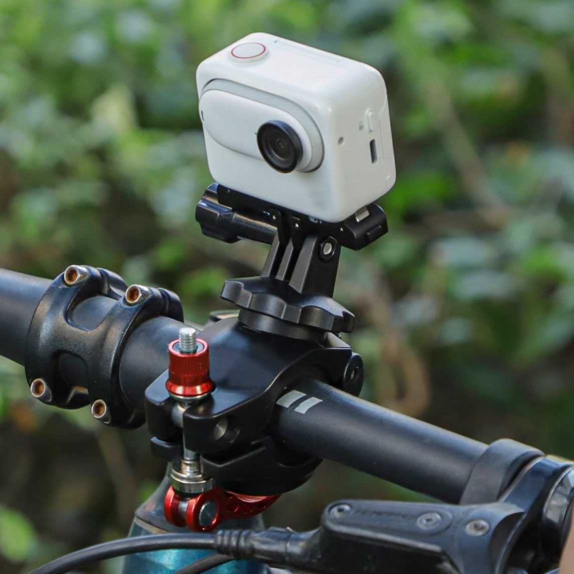 써니라이프 인스타360 시리즈 바이크 클램프 액션캠 카메라 라이딩 자전거 마운트 거치대 브라켓 악세사리, 블랙, 바이크 클램프 27,700원