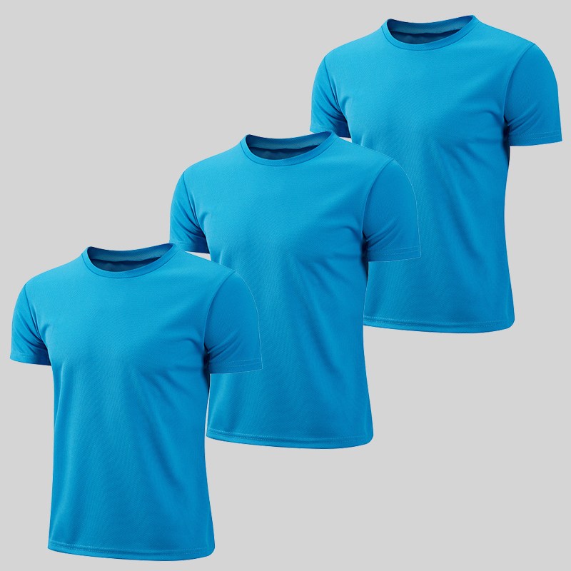 남여공용 기능성 드라이 라운드 반팔 티셔츠 3장 세트[A3G3TS1671] 12,800원