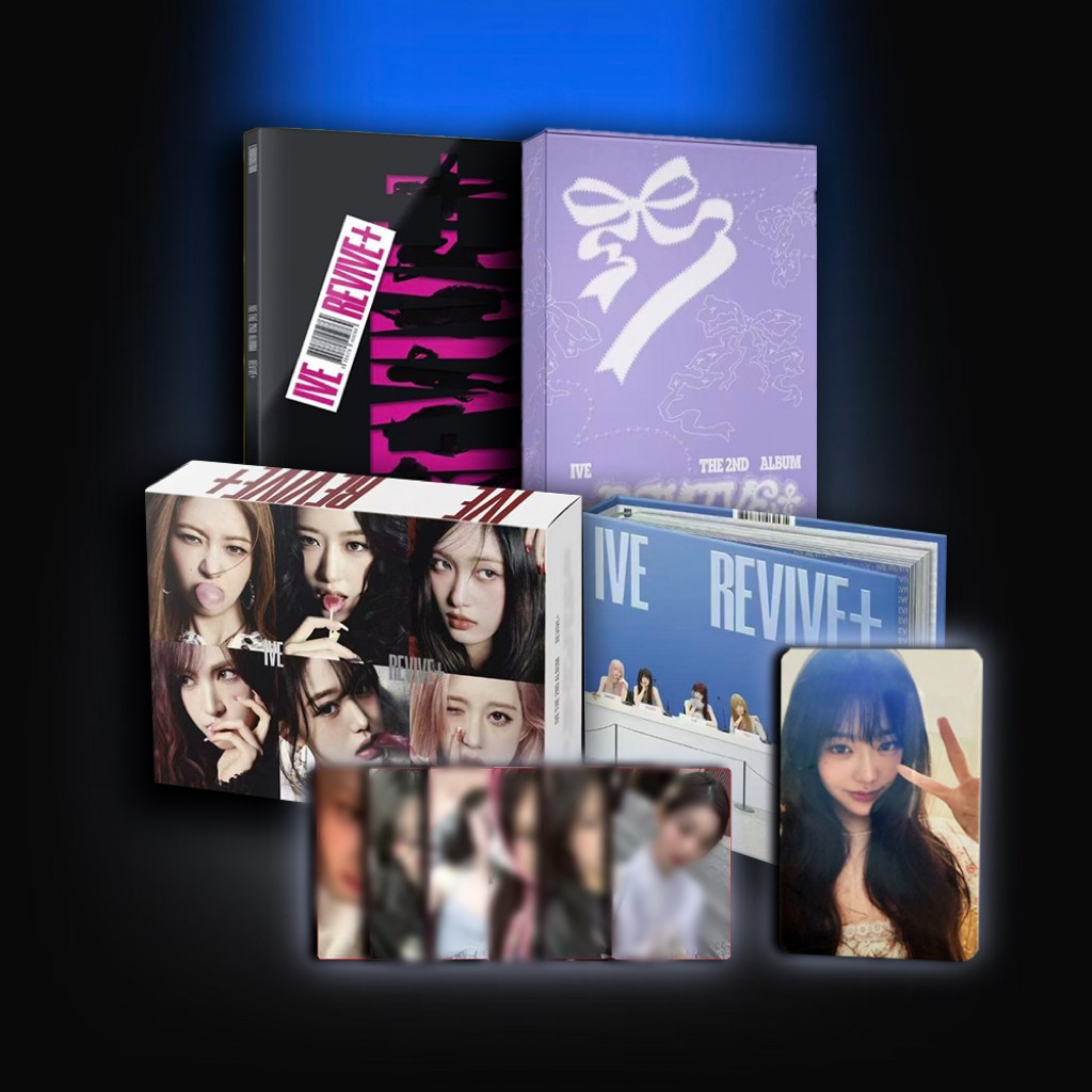 (4종세트+시크릿찐포1종+특전6종세트) 아이브 앨범 정규2집 REVIVE+ 리바이브 49,900원