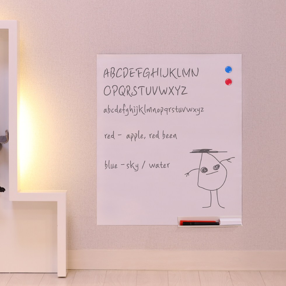 모모팝 붙이는 마그네틱 화이트보드 중형 600x450, 단품 89,000원