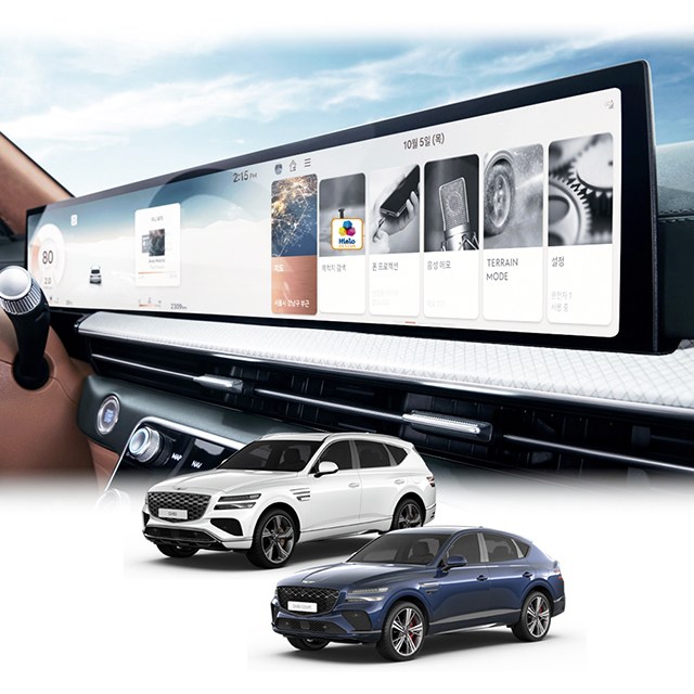 제네시스 GV80 페이스리프트 GV80쿠페 보호필름 파노라믹 디스플레이 풀커버 내비게이션 18,900원