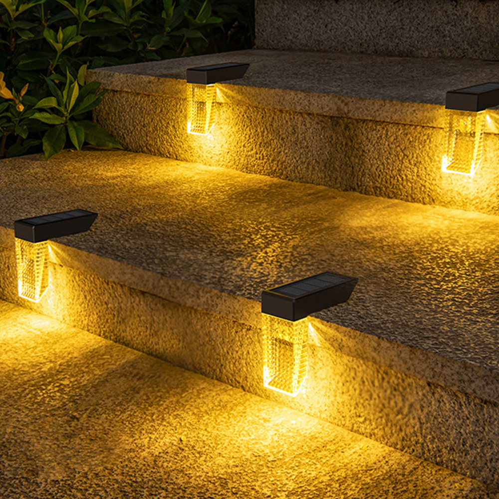 21세기트랜드 태양광 부착식 직각 계단등 4p 27,500원