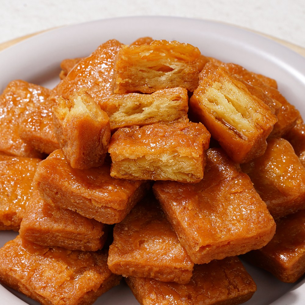 김규흔 한과 명인 미니 꿀약과(박스형) 패스츄리형 450g 14,500원