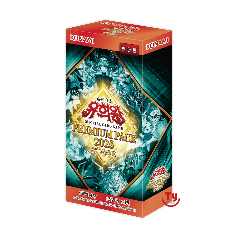 한글판 유희왕카드 프리미엄 팩 2025 2nd WAVE 1박스 16,900원