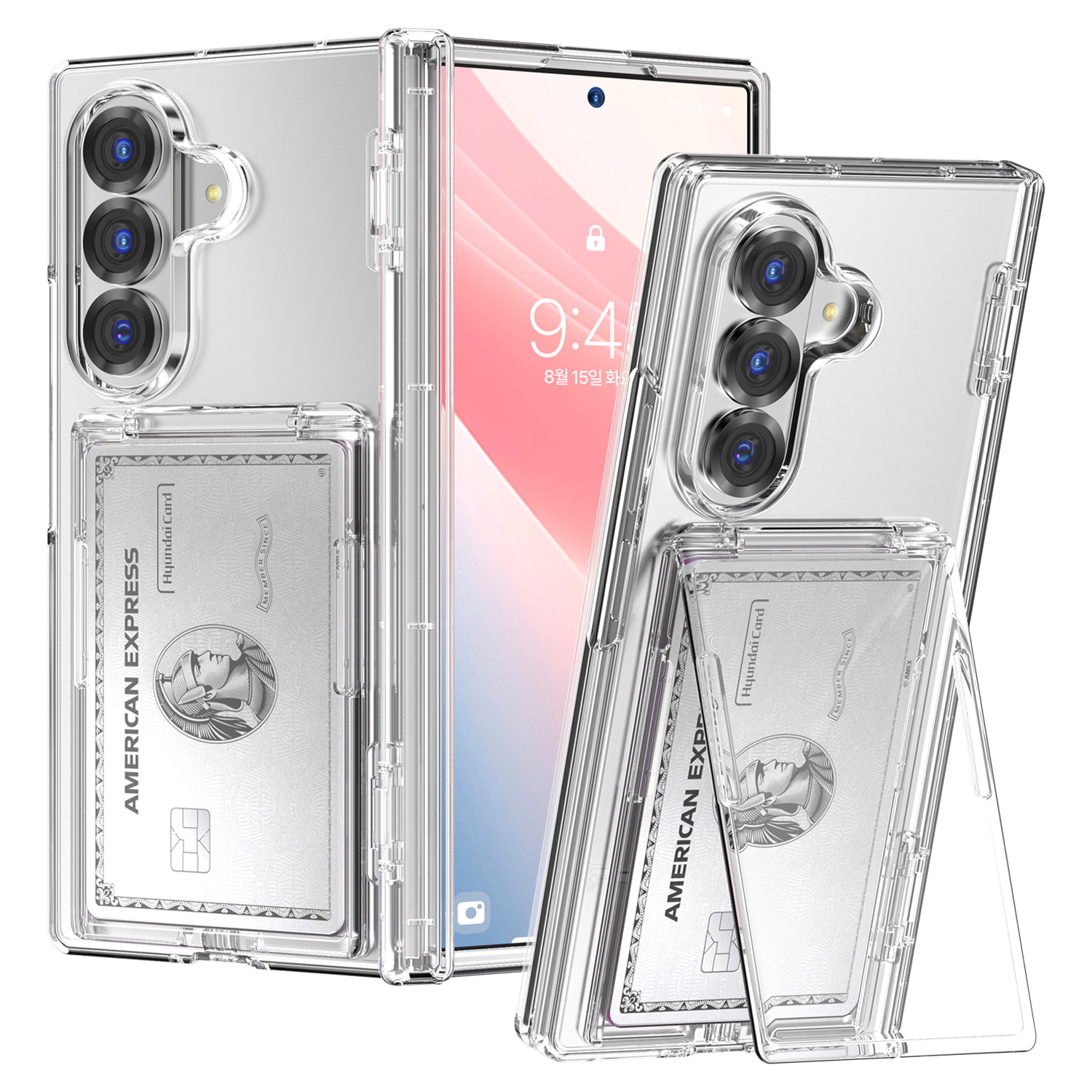 케이맥스 카드 수납 2장 힌지보호 스탠드 휴대폰 케이스 25,800원