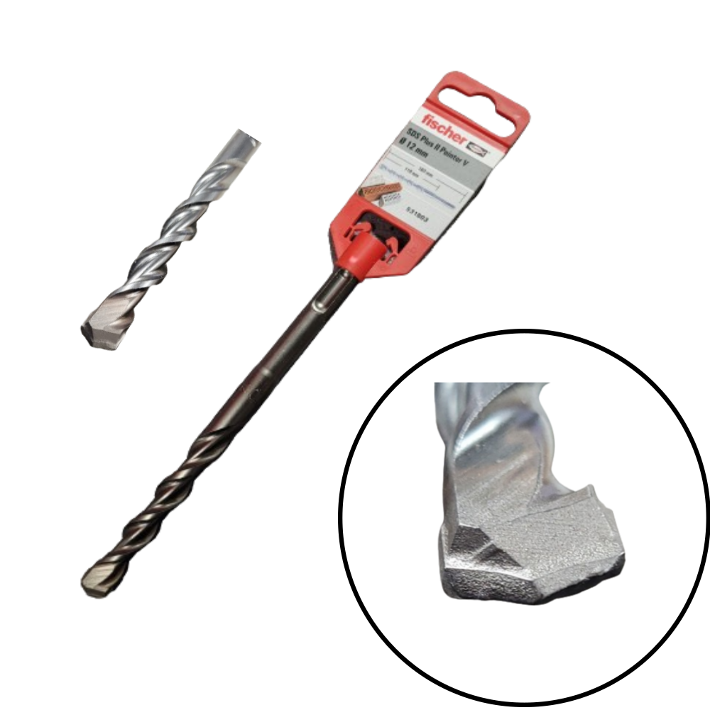 피셔 SDS PLUS 2날 17.0X210MM 해머드릴비트 콘크리트기리 (531834) 15,900원