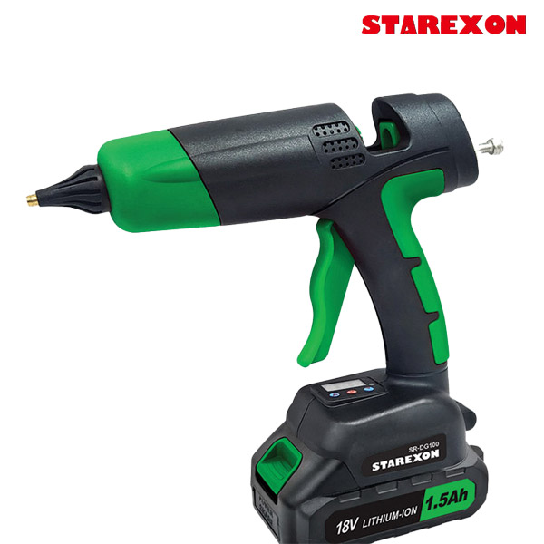 스타렉슨 충전 무선 온도조절 글루건 세트 SR-DG100 배터리 1개포함 58,500원