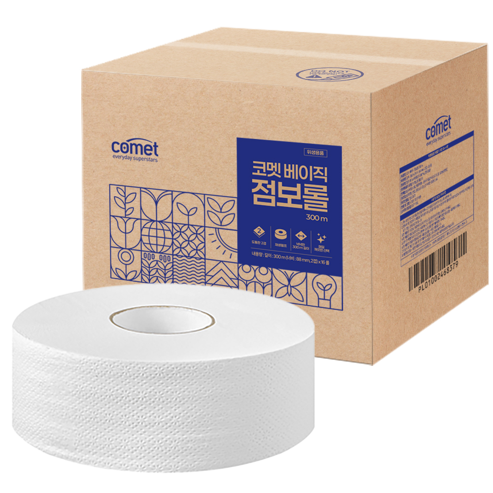 코멧 베이직 2겹 점보롤 32,990원
