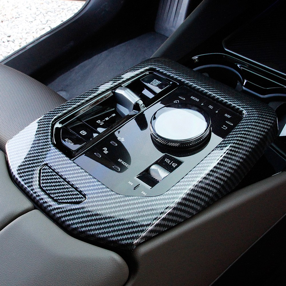 BMW 5시리즈 G60 기어 몰딩 아이드라이브 카본 커버 인테리어 호환 용품, 카본, 기어 25,000원