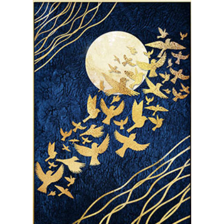 모모픽스페인팅 DIY명화그리기 60x75cm, WP32   황금기러기, 1개 35,500원