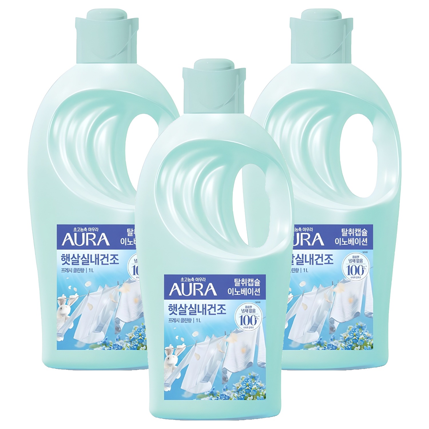 아우라 햇살 실내 건조 섬유유연제 프레시클린 본품 17,700원
