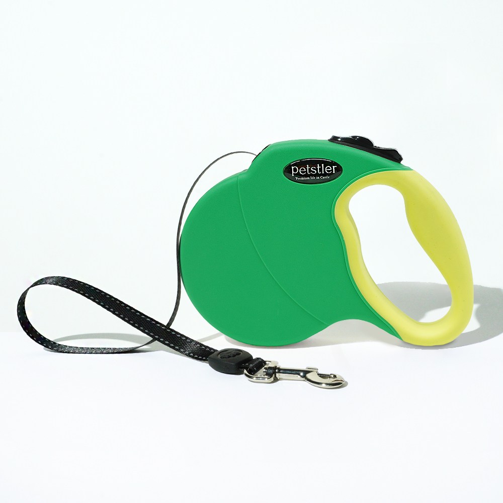 페슬러 반려동물 자동 리드줄 5m, 아보카도 그린, 1개 9,900원