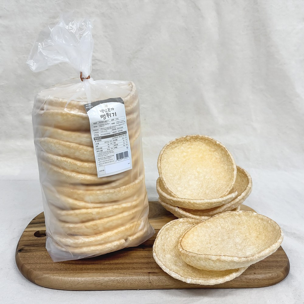 백년본가 기름에 튀기지않은 바삭하고 고소한 무설탕 뻥튀기, 7개, 100g 23,420원