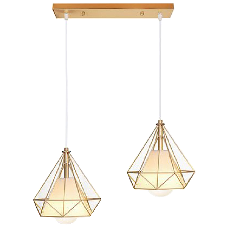 라인조명 로즈다이아2등 펜던트 LED 12w 볼램프 2개 이벤트증정 3가지색상 (블랙 로즈골드 골드) 다이아2등 다이아식탁등 다이아팬던트 led식탁2등 led식탁조명등2등 다이아 69,500원