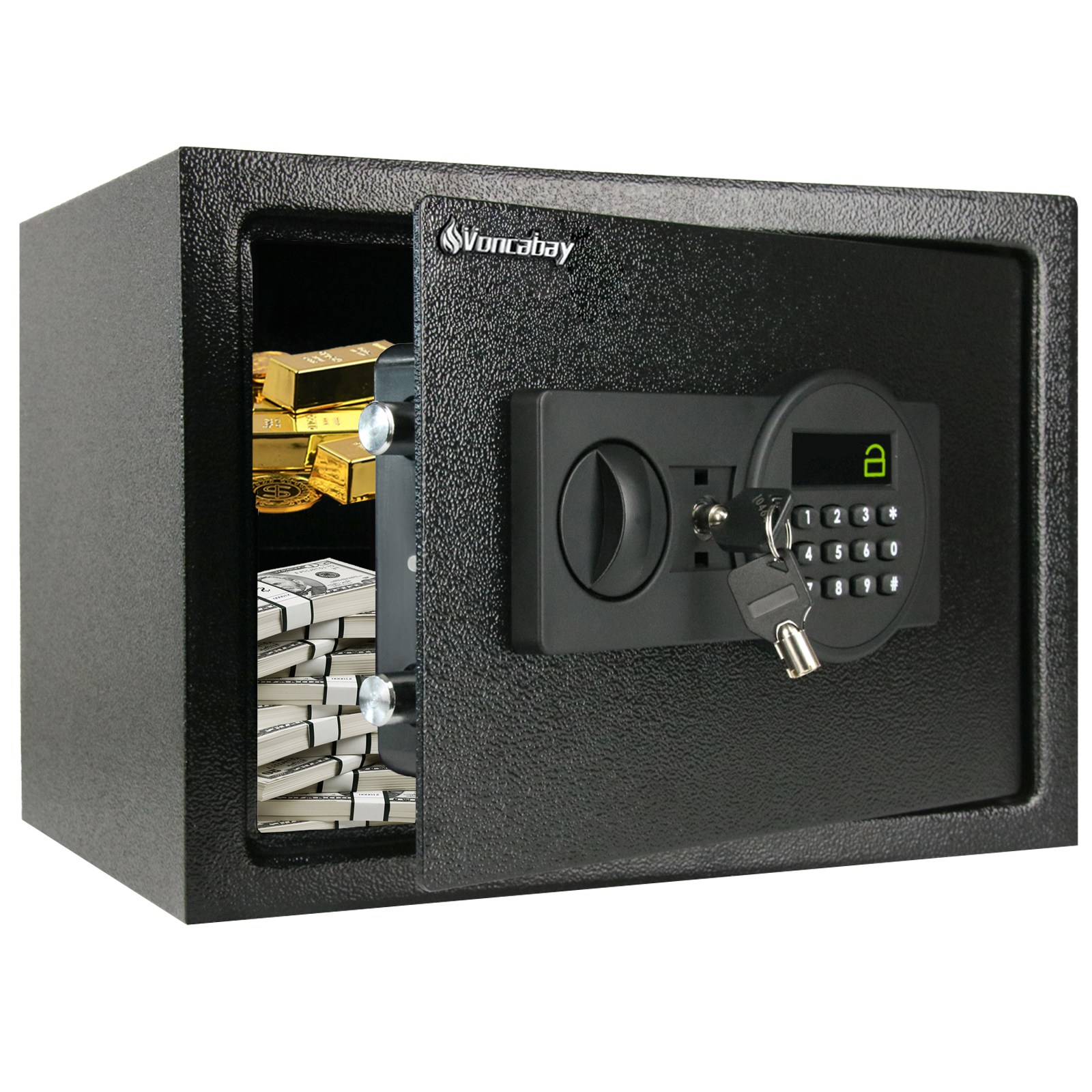 Voncabay 25EQ 소형 금고, 검은색 142,830원