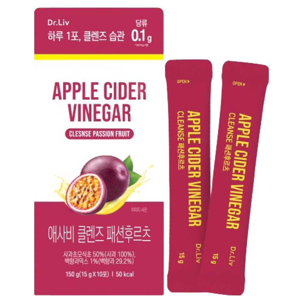 닥터리브 애사비 클렌즈 패션후르츠맛, 10회분, 1개 16,130원