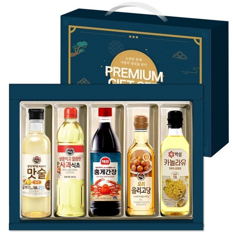 5종 프리미엄 스페셜 해표 추석 회사 단체 선물세트 29,940원