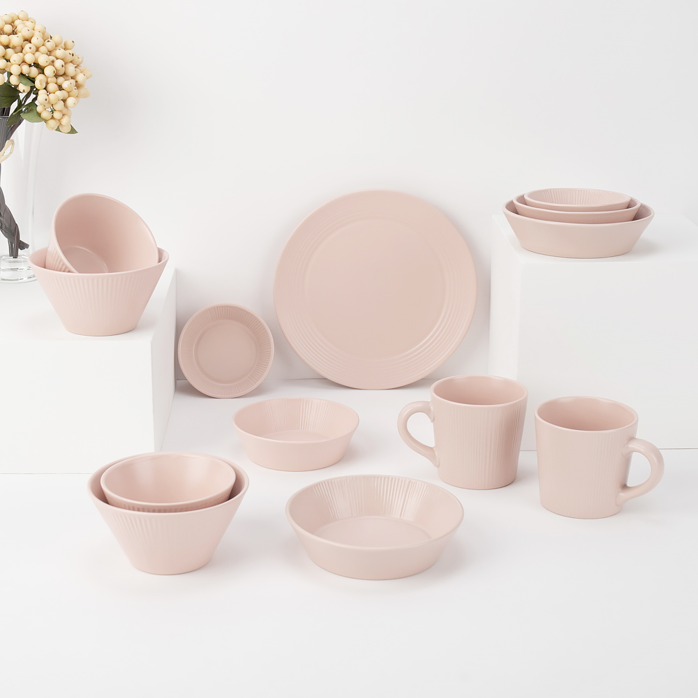 블룸엣홈 스트리샤 2인 식기홈세트 13p, 미스티로즈, 식기 7종, 1세트 49,270원