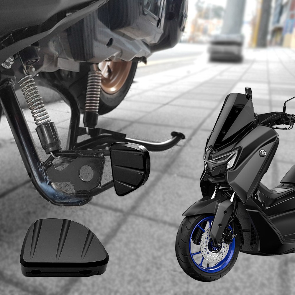 21년-26년 야마하 엔맥스125 155 튜닝 MOXI 사이드스탠드 윙커버 날개패드, 1개 25,000원