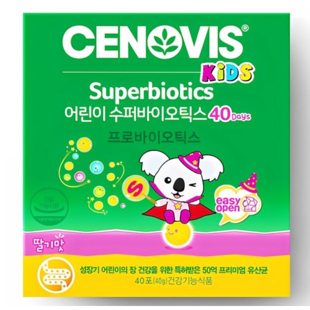 세노비스 이지오픈 어린이 수퍼바이오틱스 유산균 딸기맛 221,080원
