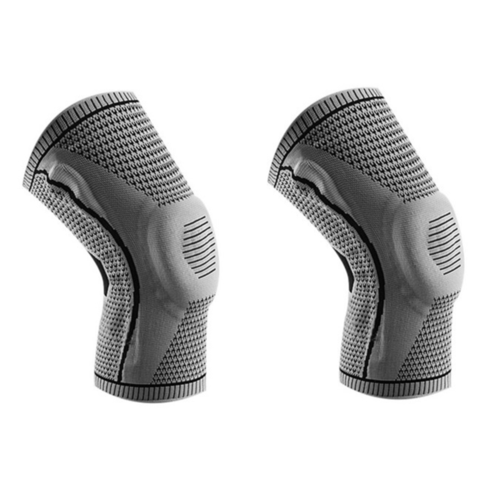 웰럽 프로 무릎보호대 2개 1세트 WL-1052 헬스 등산 축구 테니스, 1세트, 그레이 29,810원