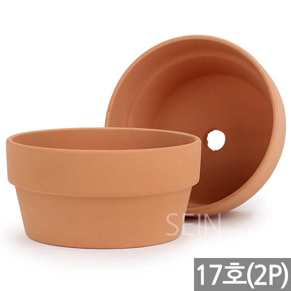 세인화분 중형 대형 낮은 넓은 토분 화분 2P - 원형 인테리어 다육 다육이 선인장 하프토분 낮은화분 토기분 둥근 가드닝 9,600원