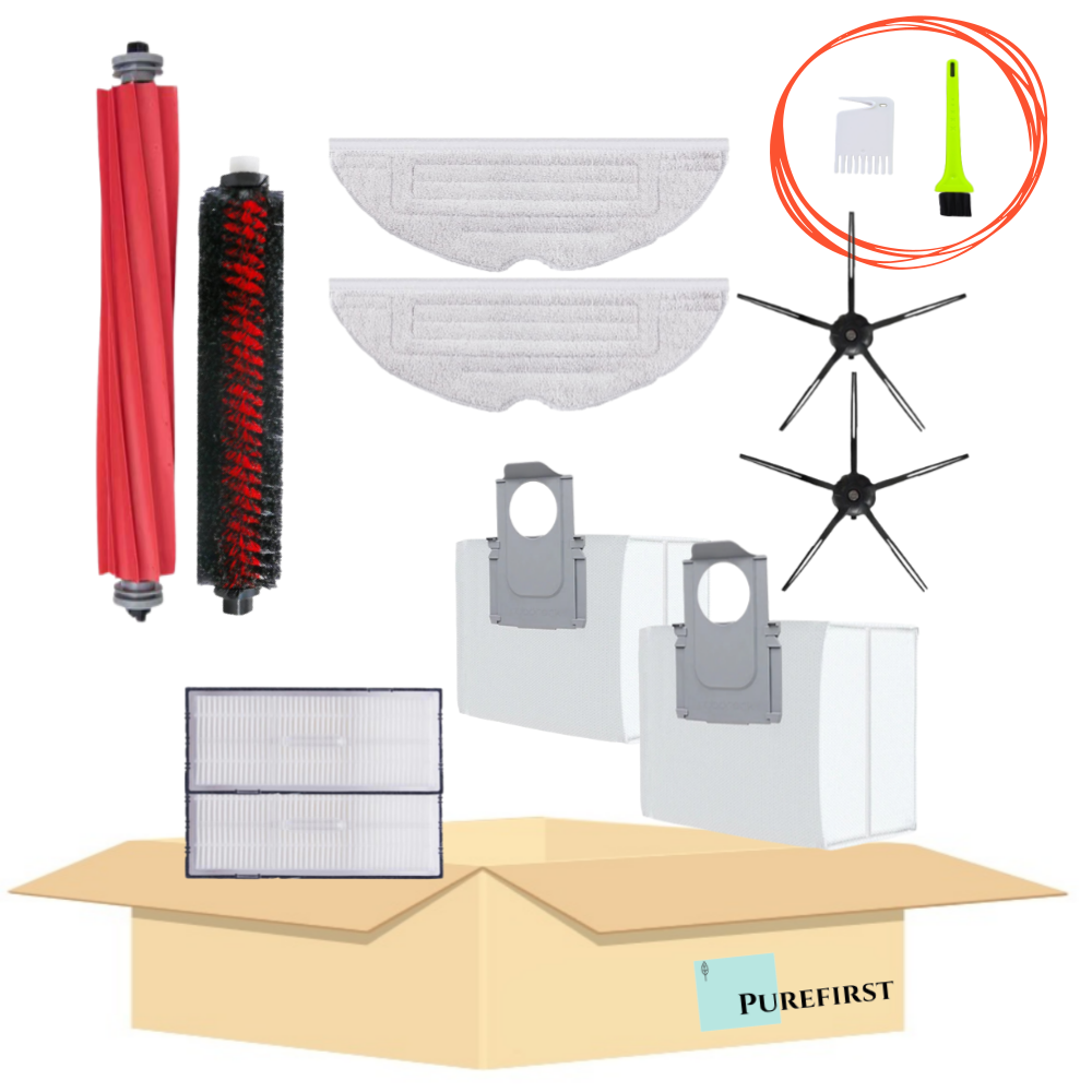 퓨어퍼스트 로보락 S7 MaxV Ultra 소모품 더스트백 브러시 필터 호환 블랙 기프트백, 1개 18,700원