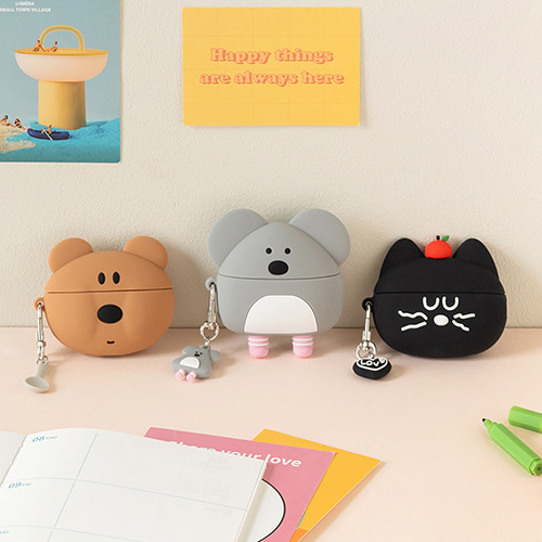 로마네 브런치브라더 에어팟프로2 케이스 키링 세트 15,800원