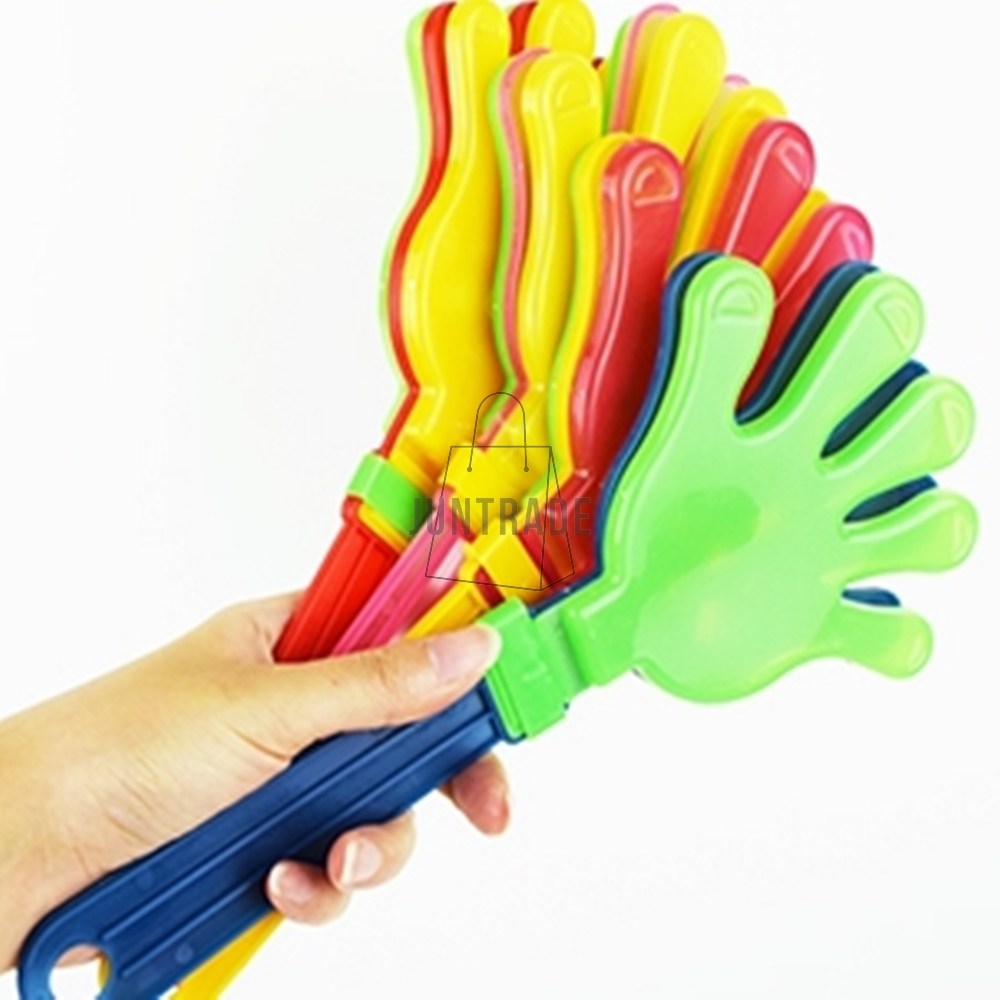 축제 학예회 고급 스마일 손 짝짝이 응원 박수 아이템 장난감 도구 운동회 체육 대회 야구장 딱딱이 손바닥 장기자랑 파티 개인기 이벤트 소품 490원