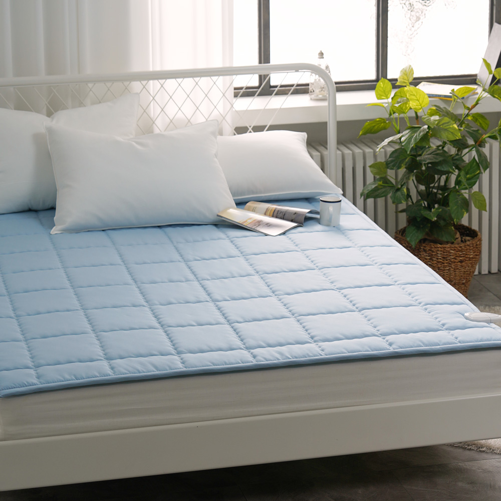 24년 한일 달잠 천연 100% 양모 인체감지 탄소매트 양모달잠 파스텔블루, 더블 (150x200cm) 206,000원