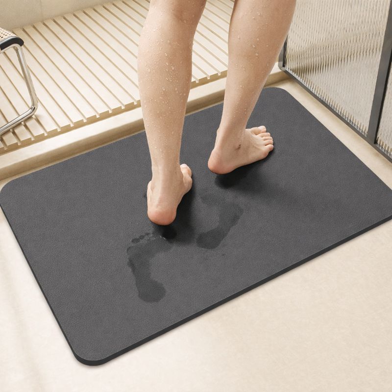 에이블민 깔끔 물기 순삭 빨아쓰는 규조토 발매트, 1개, 블랙 10,100원