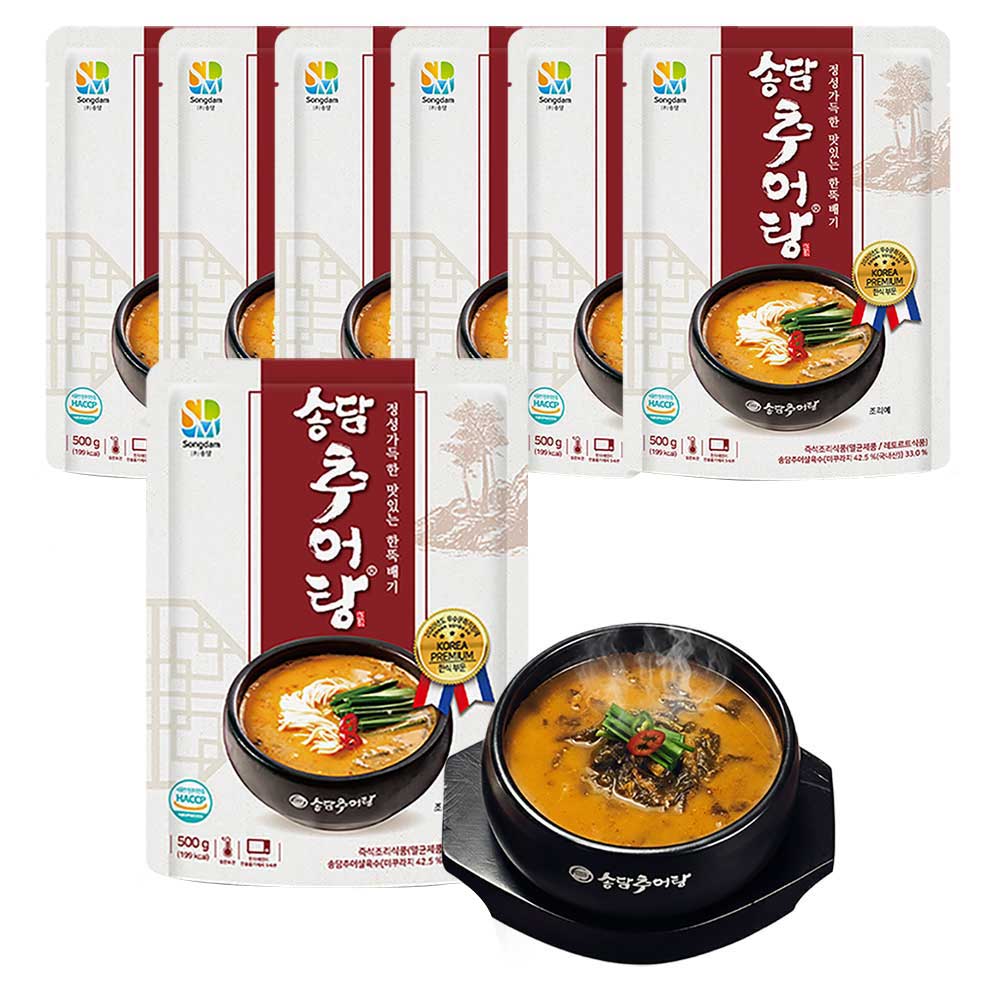 송담추어탕 전통방식 맛 그대로 집에서 즐기는 간편식 보양식 건강식, 7개, 500g 52,000원