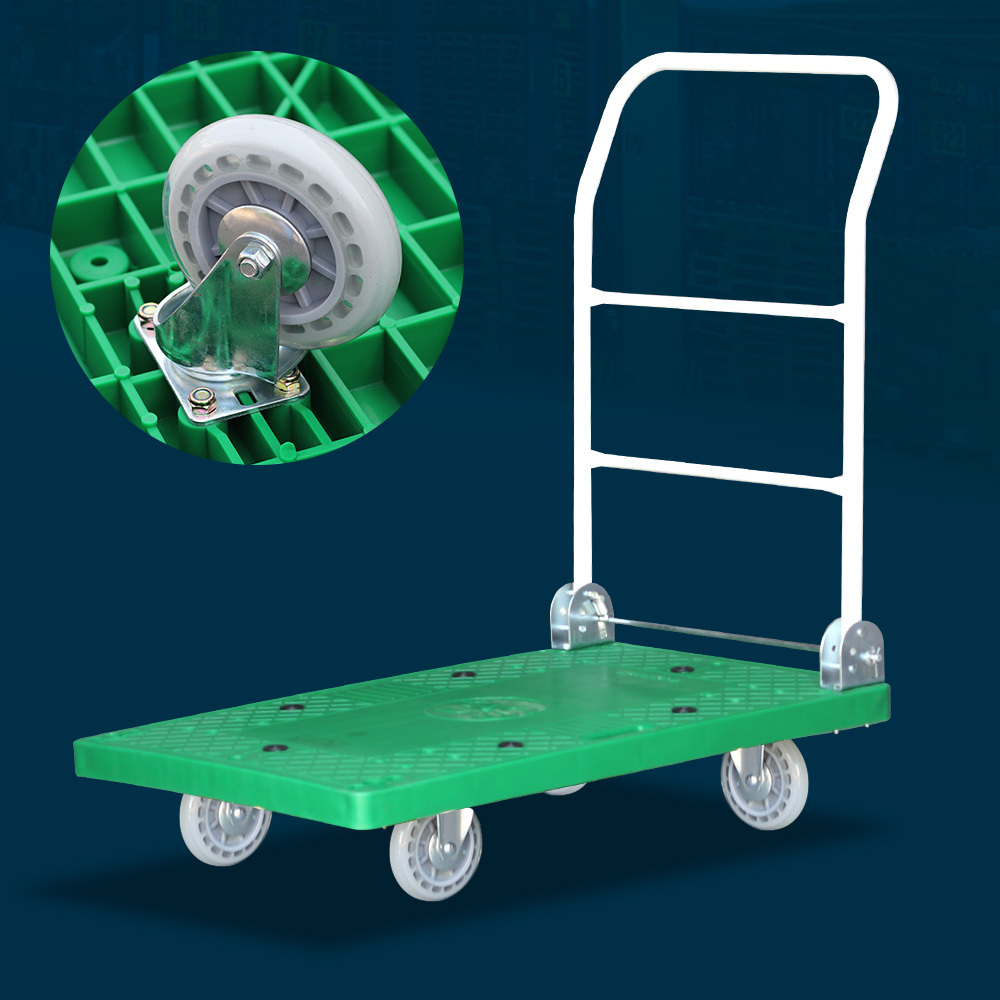 생활공감 대차 특대 그린 인라인 6인치_리어카 운반차 구르마 125,000원