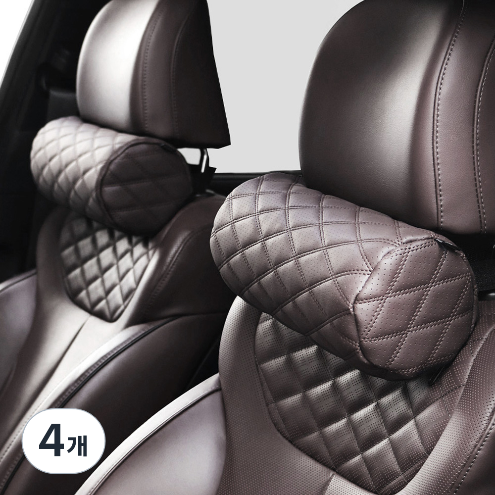 지엠지모터스 타공 가죽 메모리폼 차량용 목쿠션 39,600원