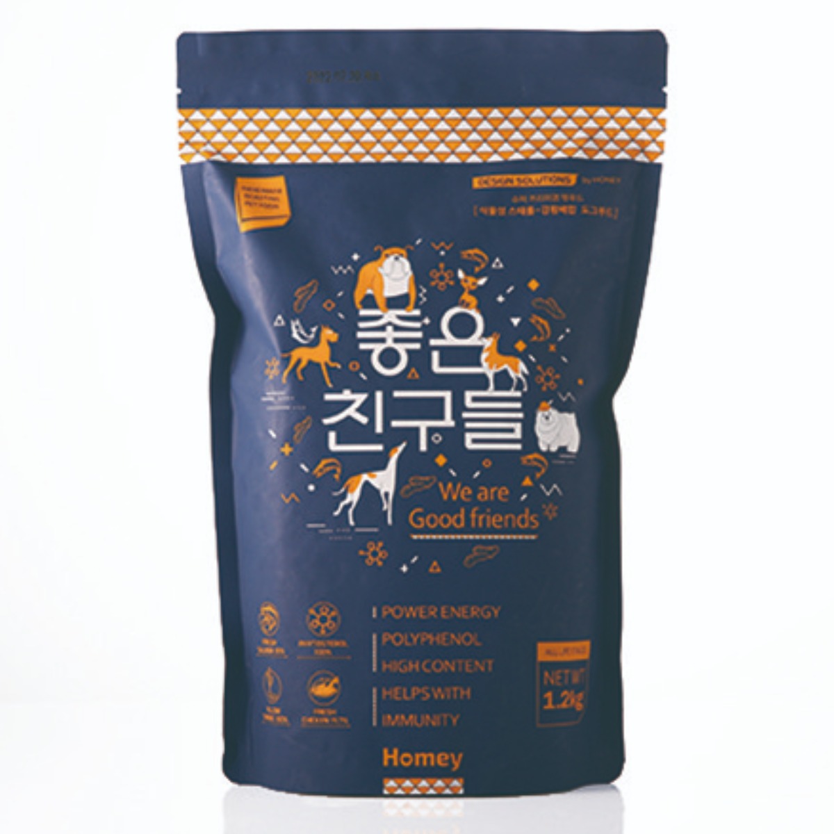 좋은친구들 연어스테롤 나노강황 강아지 사료 (작은알), 연어, 1.2kg, 1개 21,190원