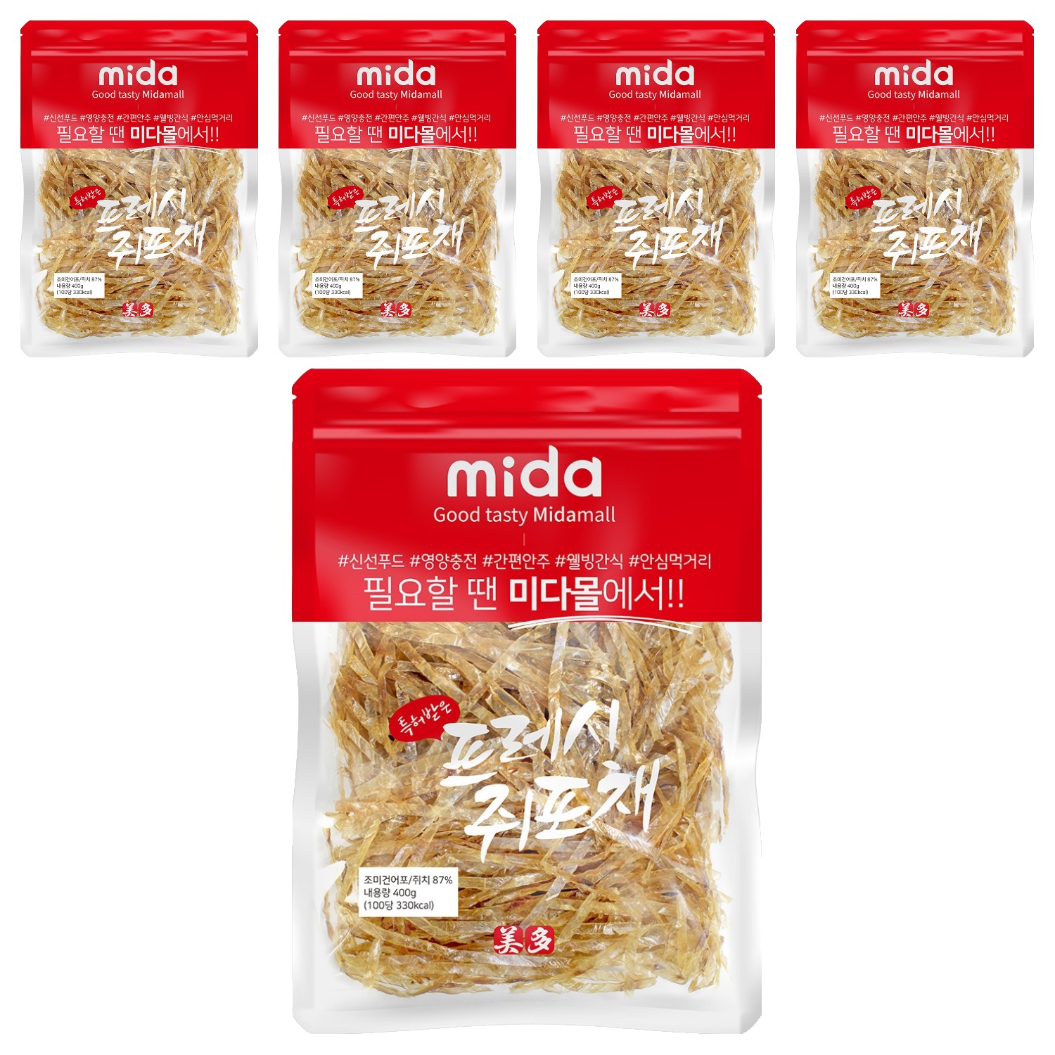 미다몰 특허받은 프레시 쥐포채, 현재가 54,500원