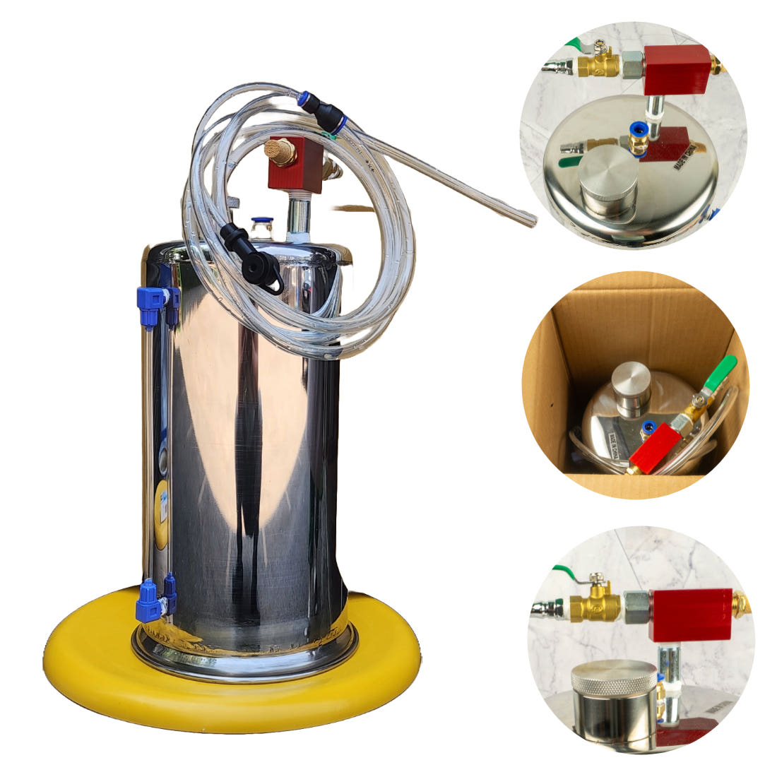 6리터 대용량 오일흡입기 다용도 석션기 브레이크 오일 진공 흡입기 교환기 75,100원