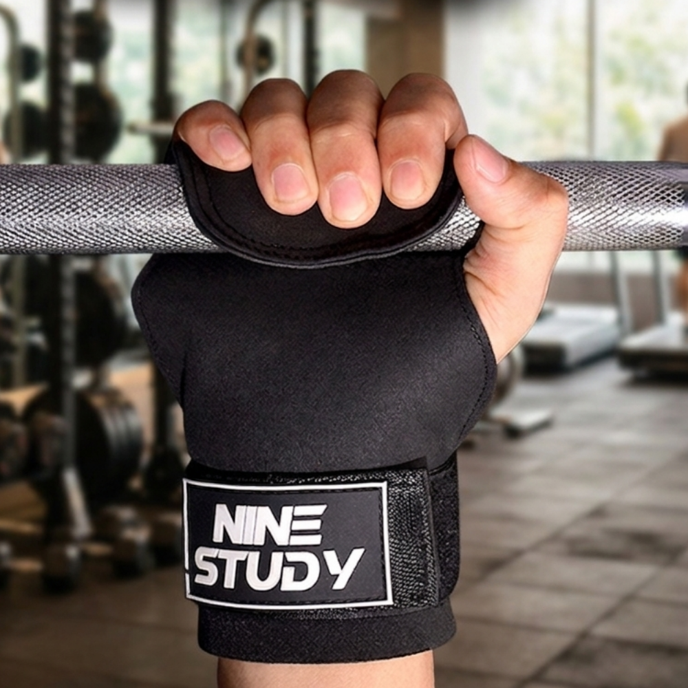 지코멧 철봉스트랩 헬스스트랩 좌우1세트 리프팅 스트랩 풀업 보호대, 1개, 블랙 13,500원