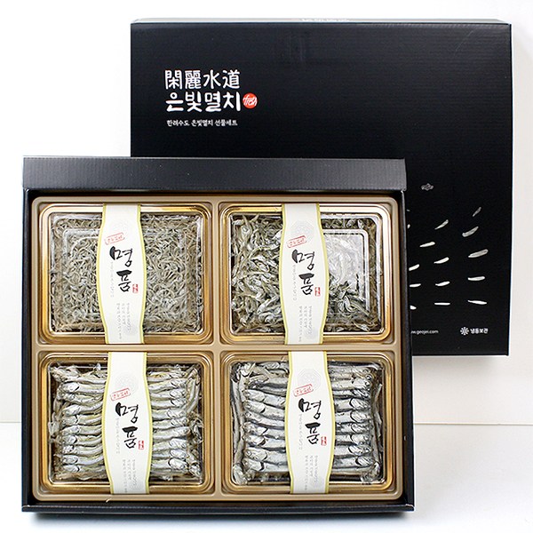 통영멸치 명절선물 고급선물세트 멸치세트 스페셜4종+쇼핑백증정 33,000원
