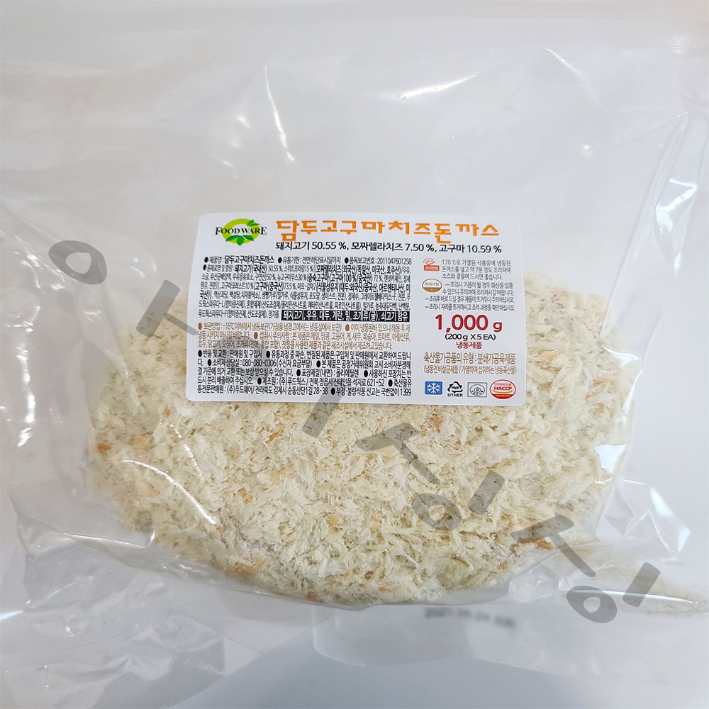 [아이싱싱]담두 고구마치즈돈까스, 1kg 23,500원