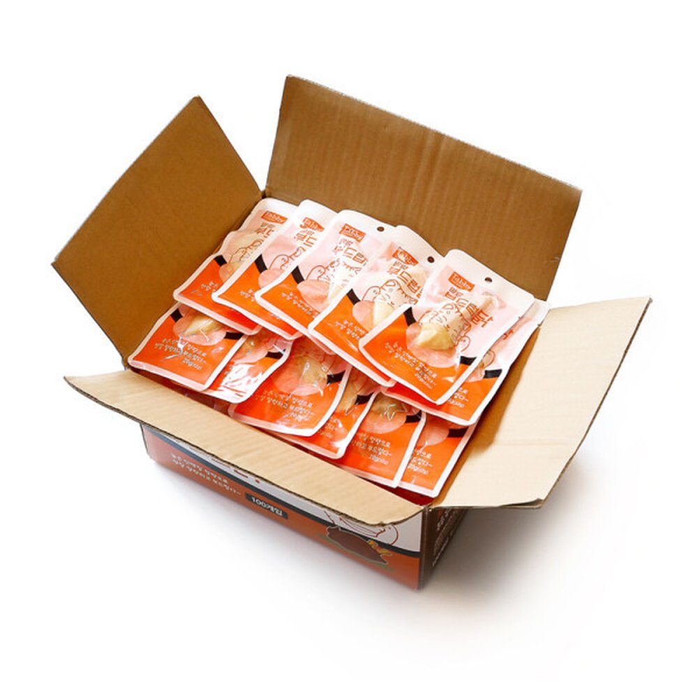 테비토퍼 말랑 부드럽닭 닭가슴살 20g 100개입 고양이간식 36,180원