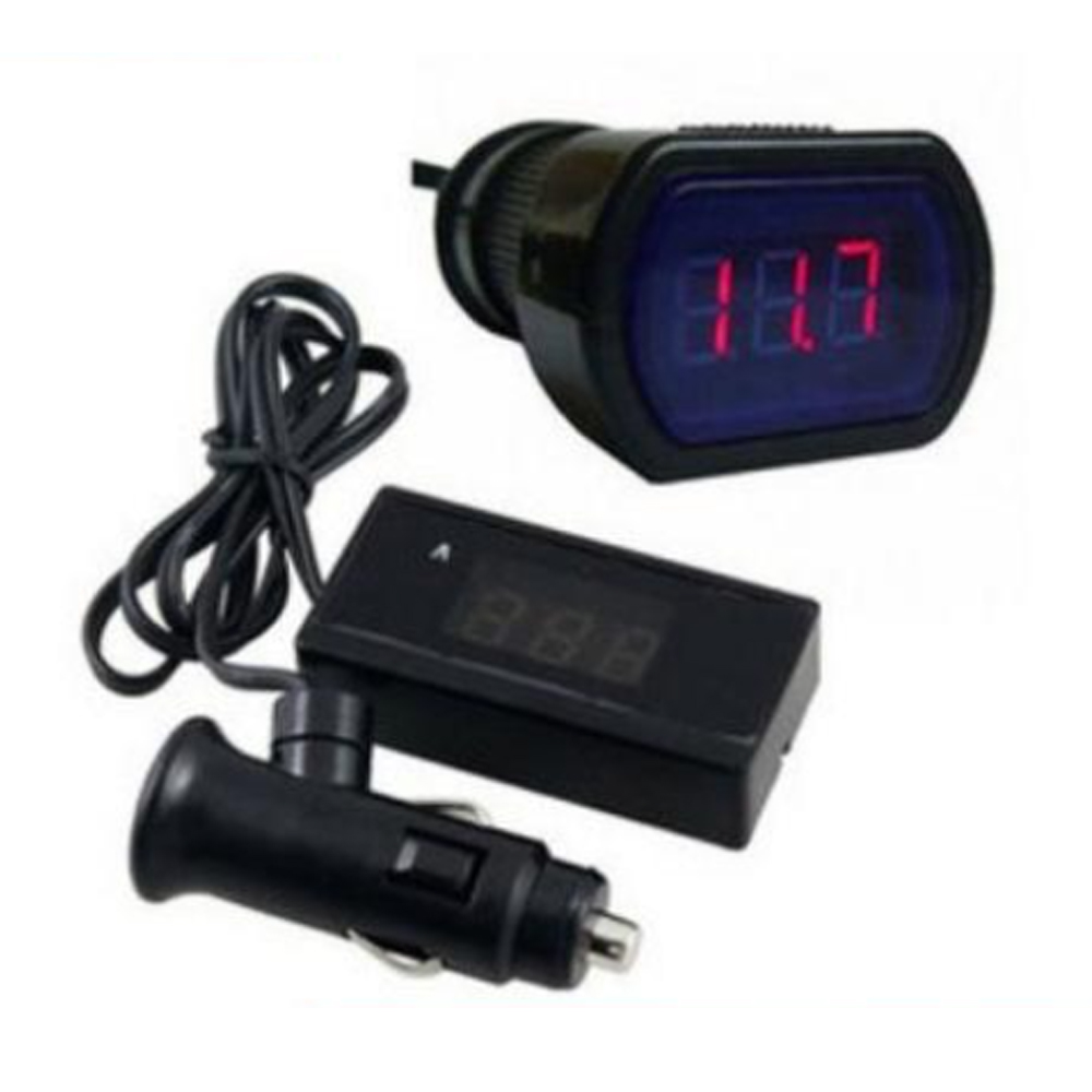 자동차용품/시거잭/볼트메타/볼트미터/모음전, 블랙, A타입 볼트게이지 12,030원