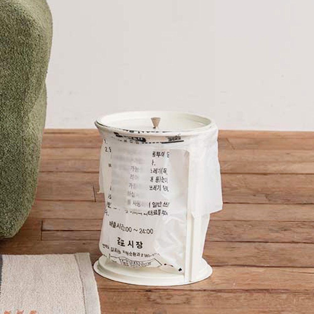 쓰담 쓰레기봉투 거치대 10L, 아이보리 17,000원
