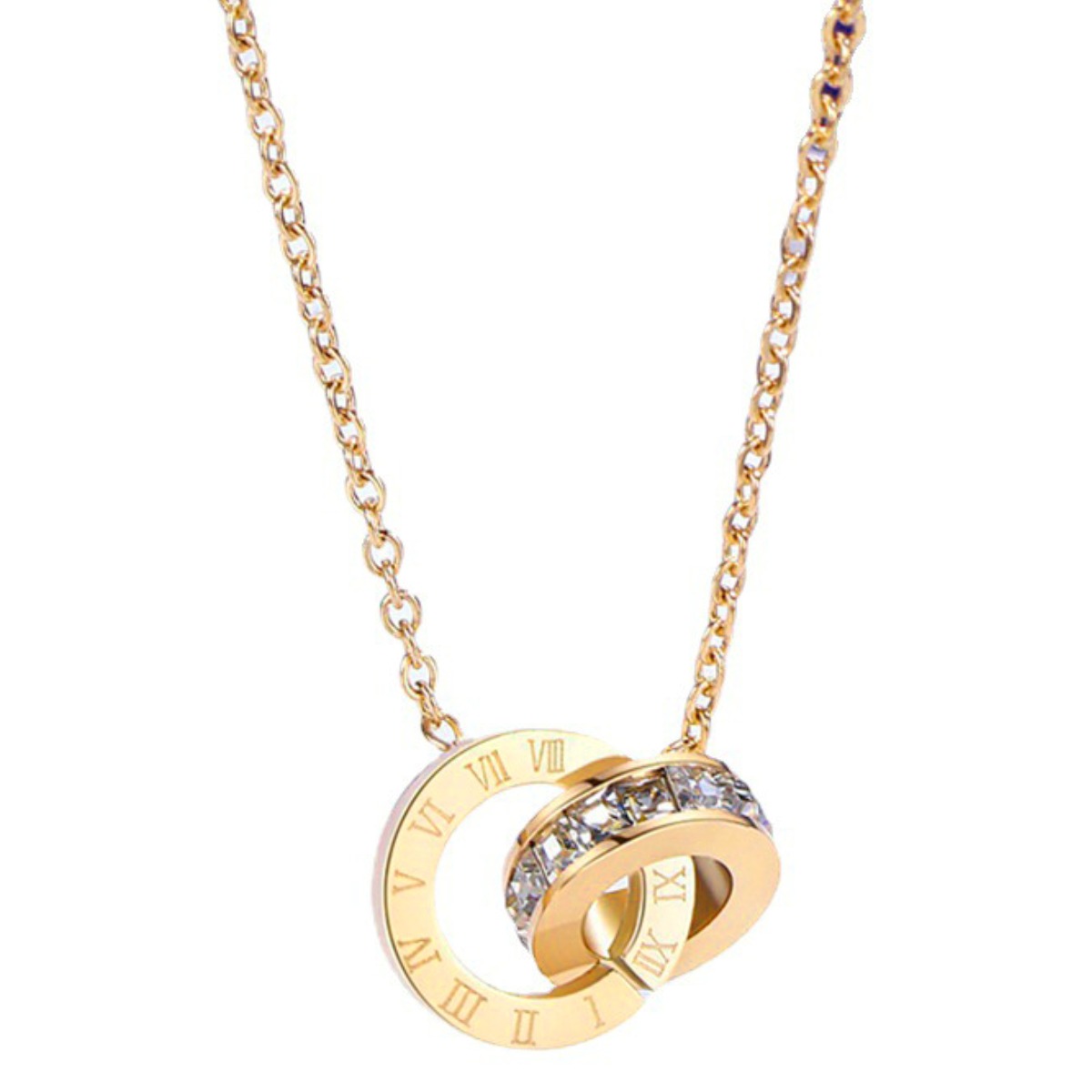 디아우드 14k 18k 로마 여자 금 목걸이 선물 262,000원