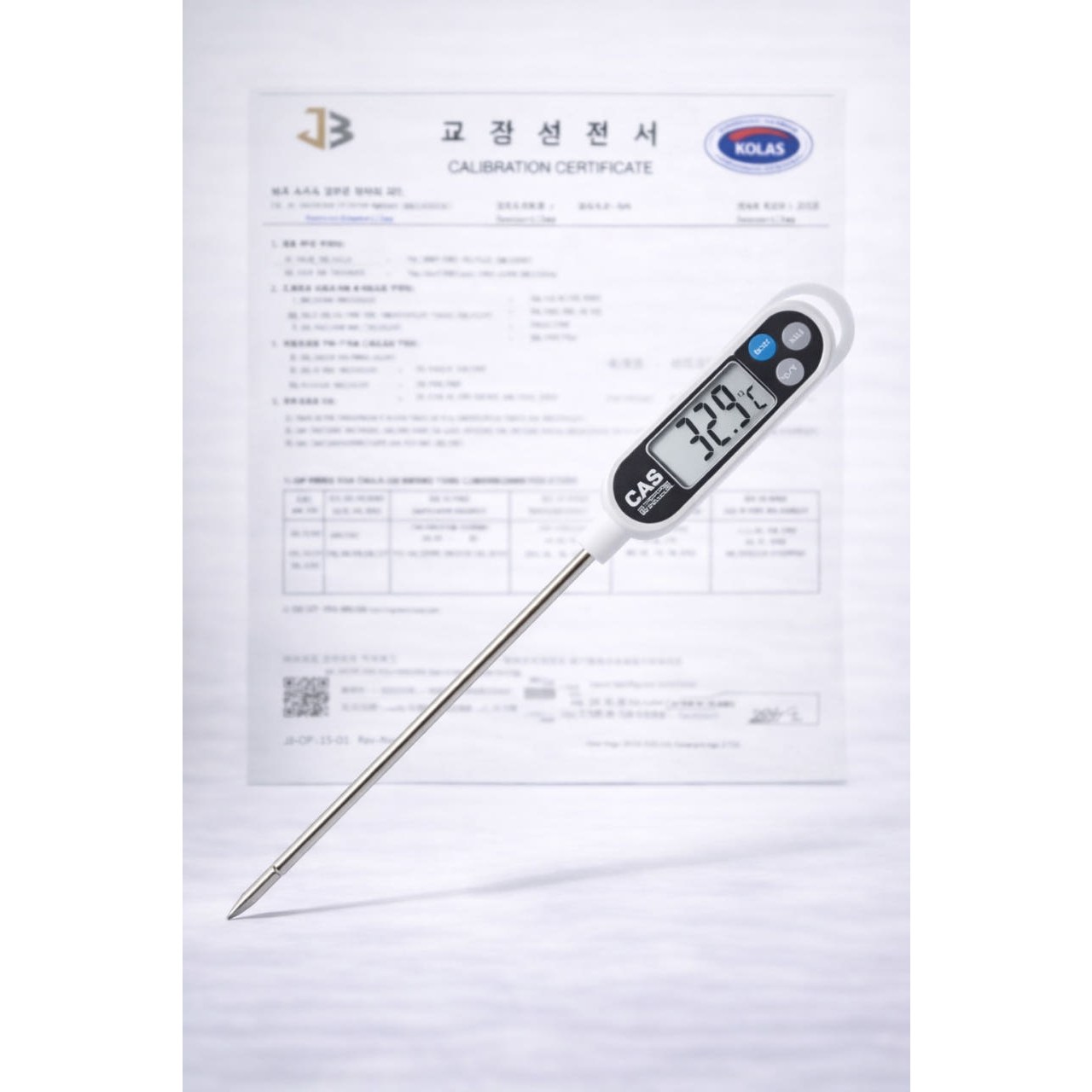검교정 탐침온도계 KOLAS교정성적서 포함 HACCP온도계 조리용 식품용 심부온도계, 1개 85,000원