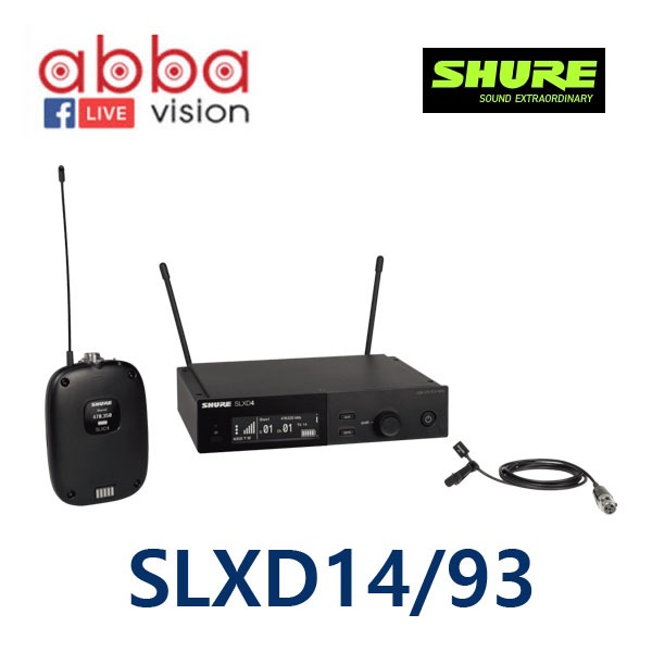 SLXD14|93 SHURE 바디팩시스템 WL93핀마이크포함 1,313,000원